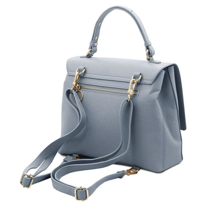 Silene - Leather 3-in-1 convertible backpack / shoulder bag / handbag | TL142152 - Premium Leather handbags - Shop now at San Rocco Italia