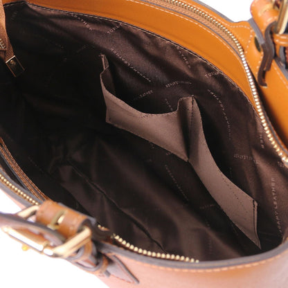 TL Bag - Italian Saffiano leather tote with long strap | TL141696 - Premium Leather handbags - Shop now at San Rocco Italia