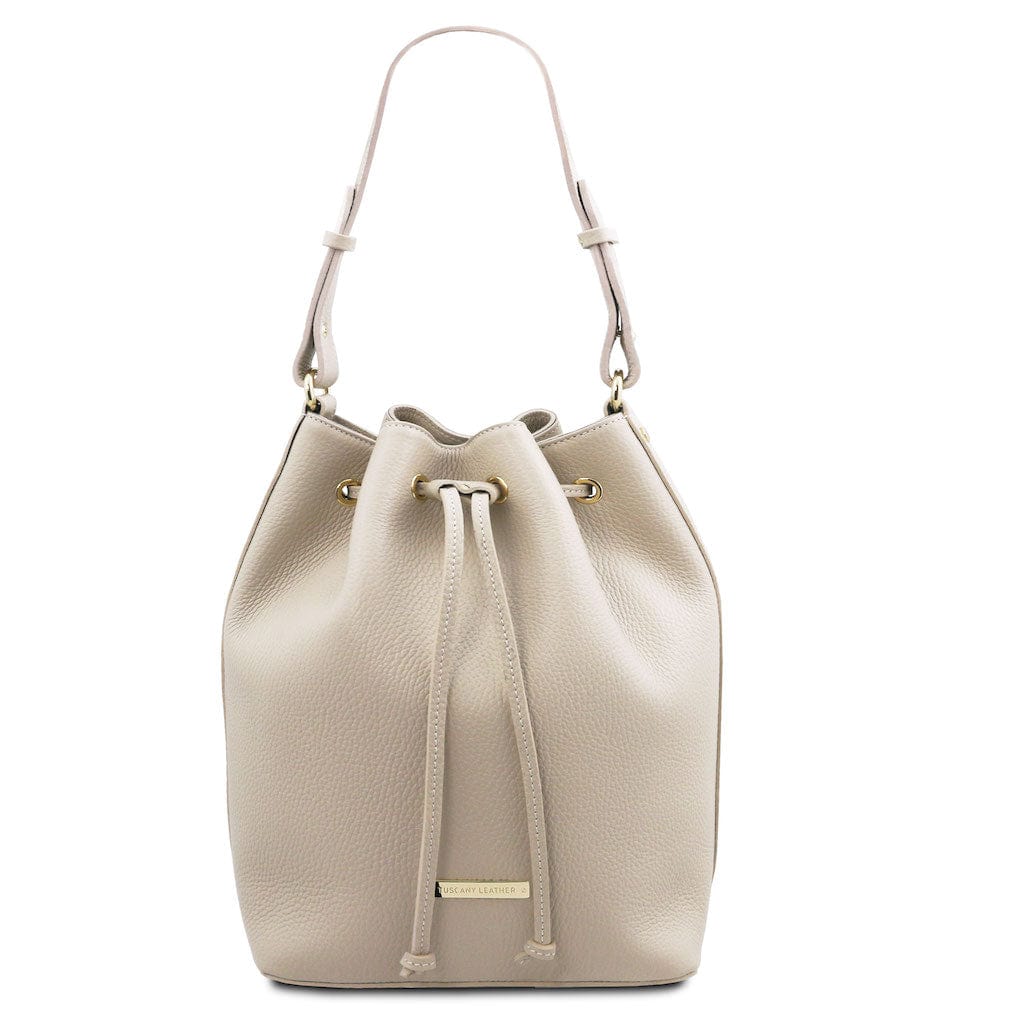 TL Bag - Leather bucket bag | TL142311 - Premium Leather handbags - Shop now at San Rocco Italia