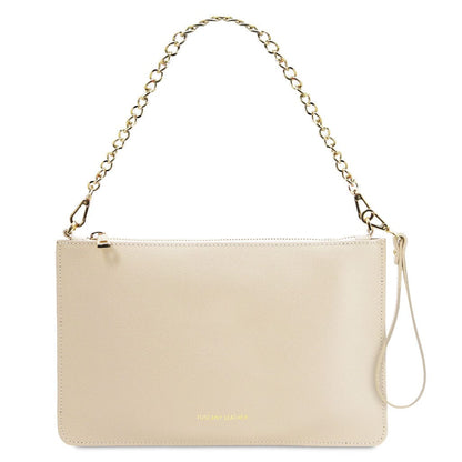 TL Bag - Leather clutch with chain strap  | TL142099 - Premium Leather handbags - Just €61! Shop now at San Rocco Italia
