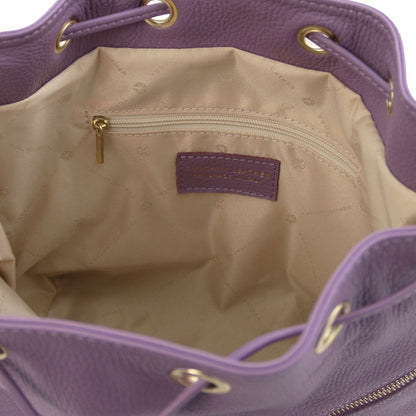 TL Bag - Soft leather bucket bag | TL142360 - Premium Leather handbags - Shop now at San Rocco Italia