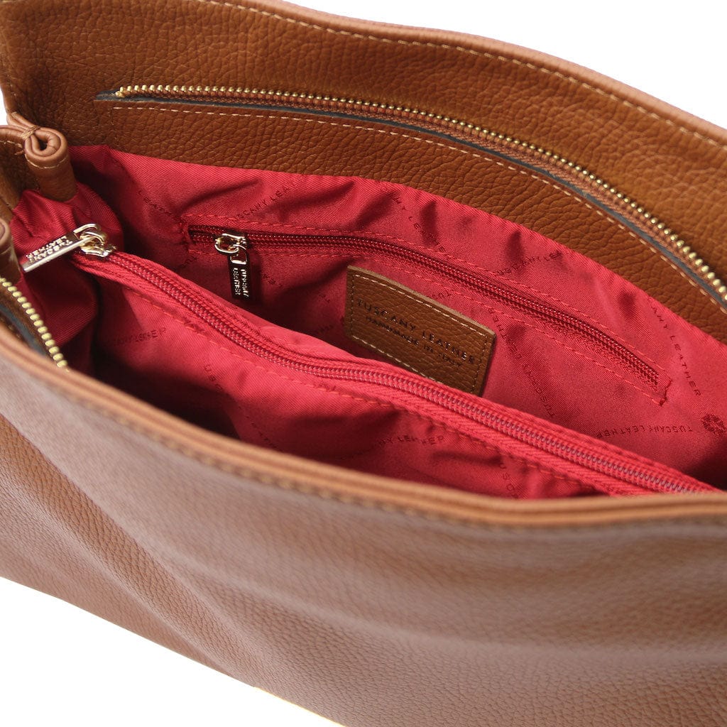 TL Bag - Soft leather shoulder bag | TL142292 - Premium Leather handbags - Shop now at San Rocco Italia