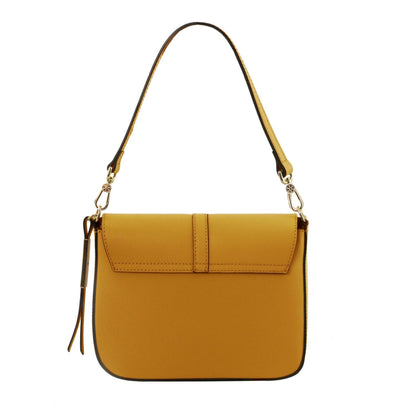 Nausica - Leather shoulder bag | TL141598 - Premium Leather shoulder bags - Shop now at San Rocco Italia