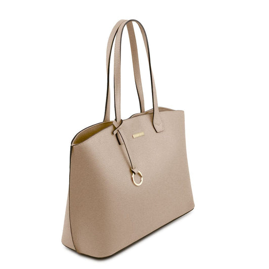 Leather shoulder bags TL Bag - Leather shopping bag | TL141828 San Rocco Italia