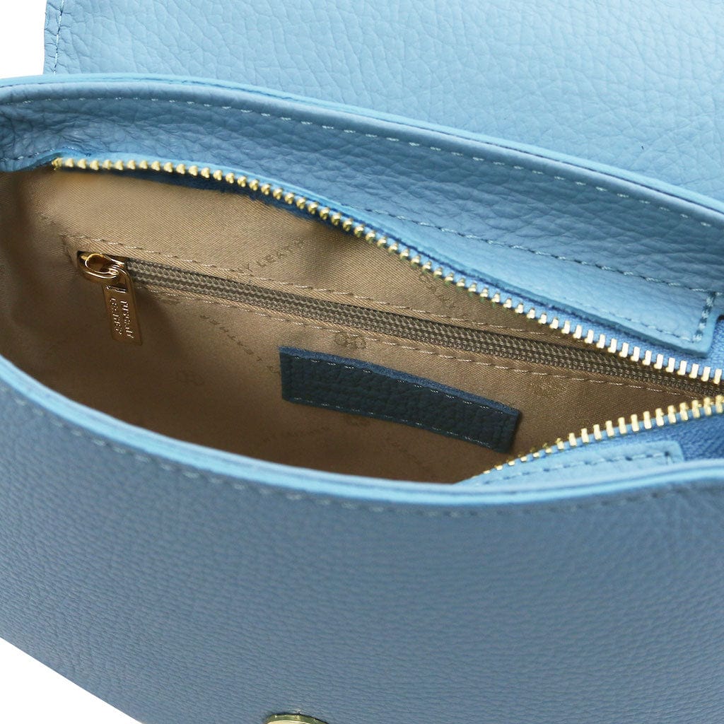 TL Bag - Leather shoulder bag with flap | TL142218 - Premium Leather shoulder bags - Just €92.72! Shop now at San Rocco Italia