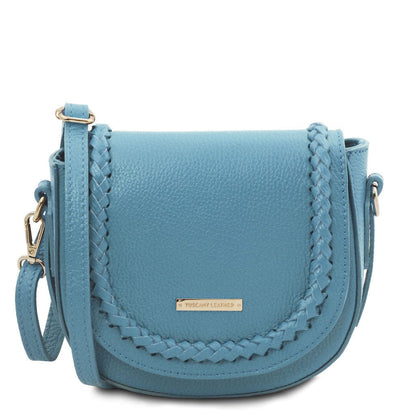 TL Bag - Leather shoulder bag with flap | TL142218 - Premium Leather shoulder bags - Just €92.72! Shop now at San Rocco Italia