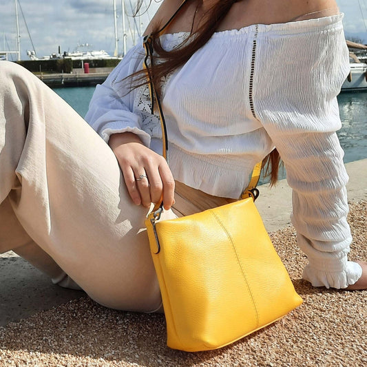 Leather shoulder bags TL Bag - Soft leather shoulder bag | TL141720 San Rocco Italia