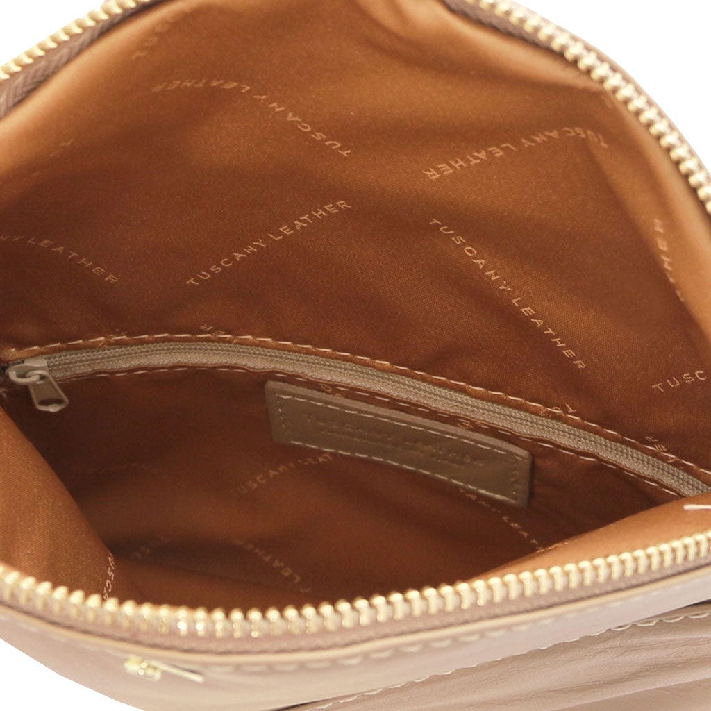 TL Young bag - Shoulder bag with tassel detail | TL141153 - Foldover Crossbody Bag - Premium Leather shoulder bags - Just €68.32! Shop now at San Rocco Italia