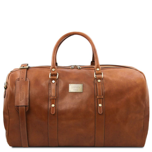 Francoforte - Exclusive Leather Weekender Travel Bag | TL142338 - Premium Leather Travel bags - Shop now at San Rocco Italia