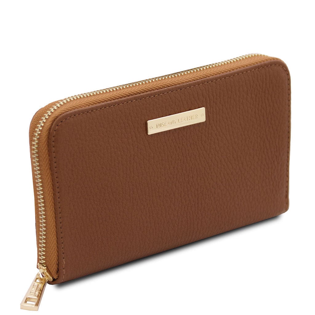 Eris - Exclusive zip around leather wallet | TL142318 - Premium Leather wallets for women - Shop now at San Rocco Italia