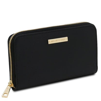 Ilizia - Exclusive zip around leather wallet | TL142317 - Premium Leather wallets for women - Shop now at San Rocco Italia