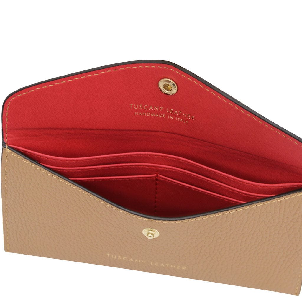 Leather envelope wallet | TL142322 - Premium Leather wallets for women - Shop now at San Rocco Italia