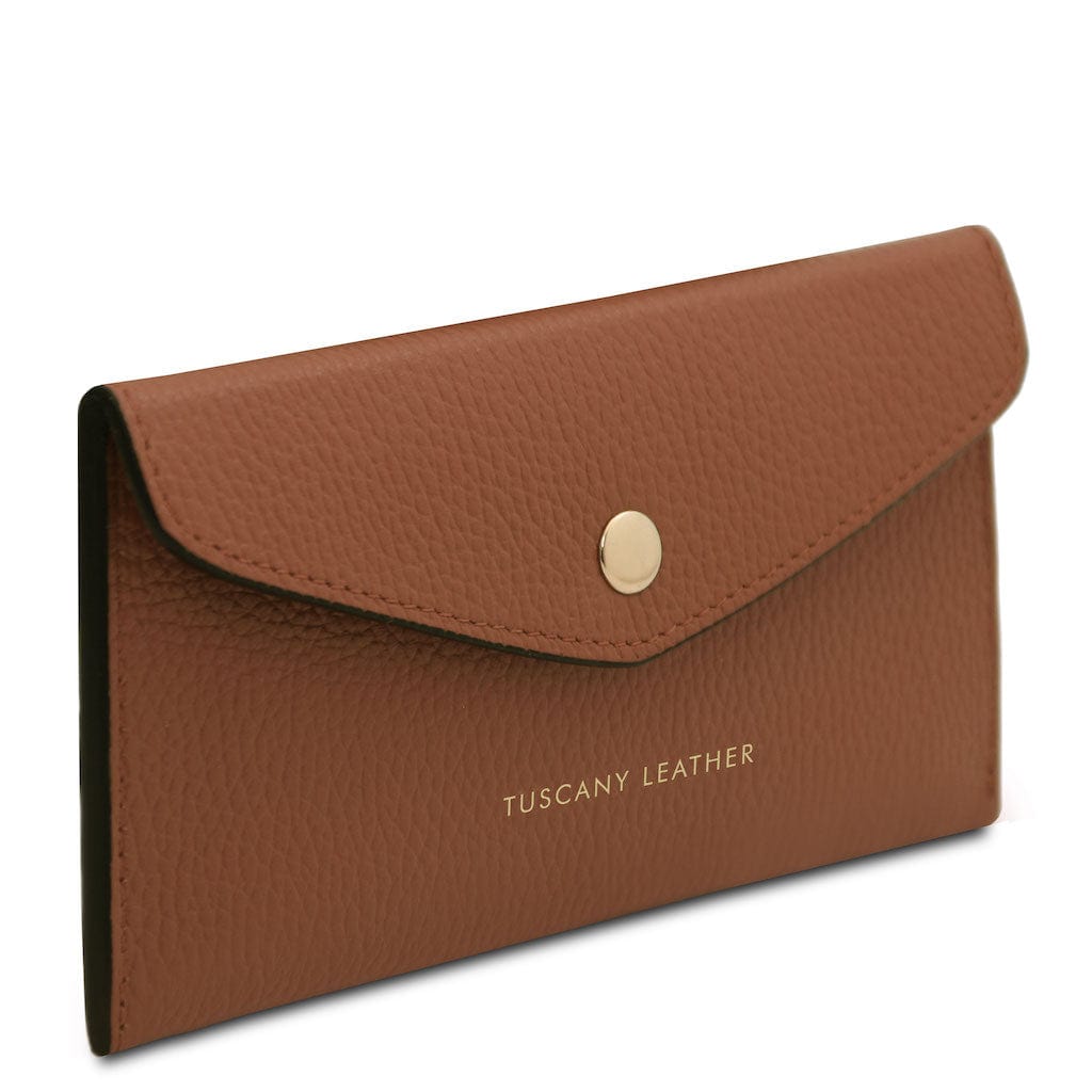 Leather envelope wallet | TL142322 - Premium Leather wallets for women - Shop now at San Rocco Italia