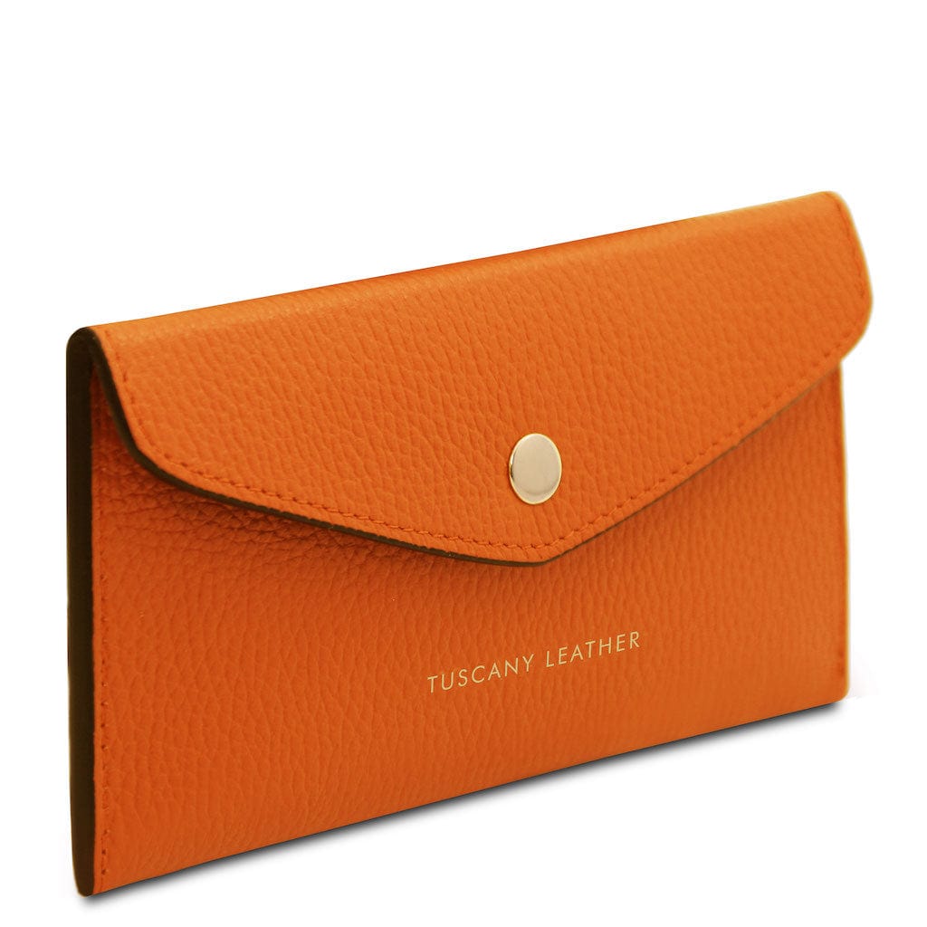 Leather envelope wallet | TL142322 - Premium Leather wallets for women - Shop now at San Rocco Italia