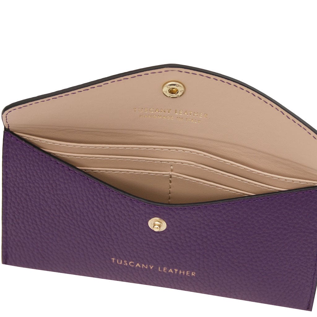 Leather envelope wallet | TL142322 - Premium Leather wallets for women - Shop now at San Rocco Italia