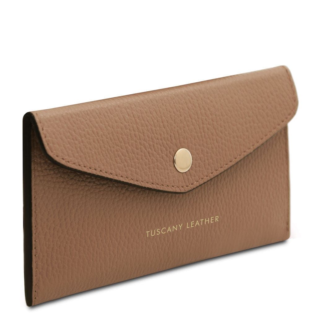 Leather envelope wallet | TL142322 - Premium Leather wallets for women - Shop now at San Rocco Italia