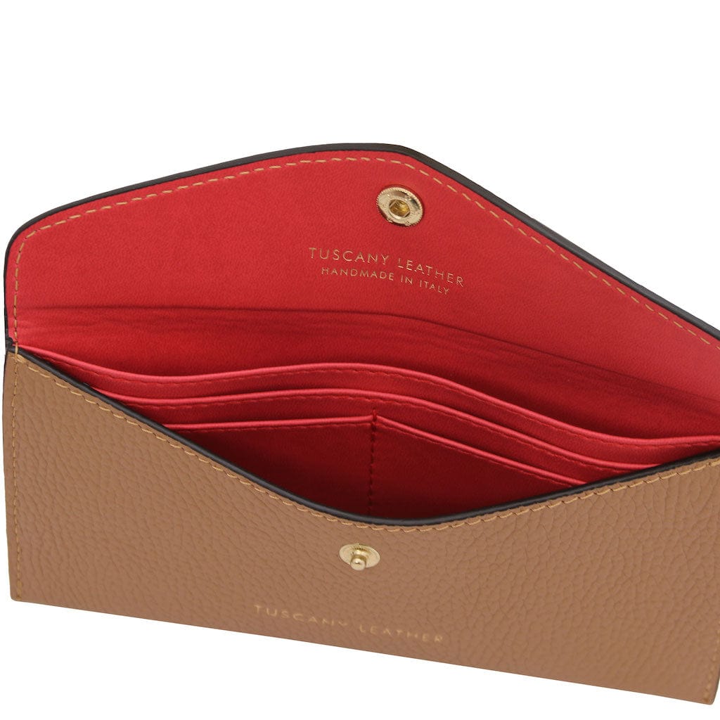 Leather envelope wallet | TL142322 - Premium Leather wallets for women - Shop now at San Rocco Italia