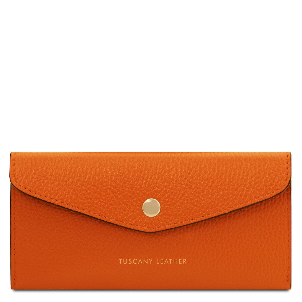 Leather envelope wallet | TL142322 - Premium Leather wallets for women - Shop now at San Rocco Italia