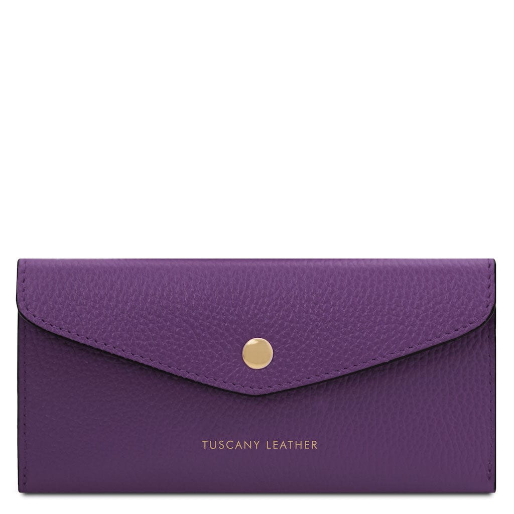Leather envelope wallet | TL142322 - Premium Leather wallets for women - Just €36.30! Shop now at San Rocco Italia
