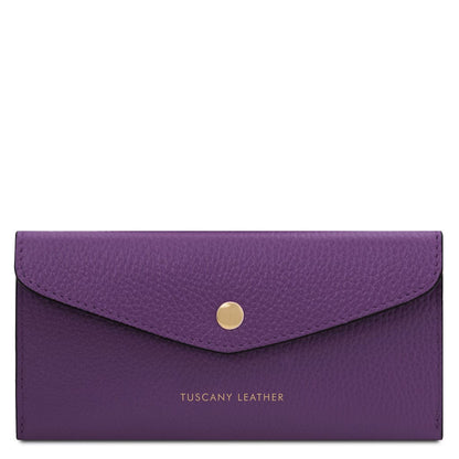 Leather envelope wallet | TL142322 - Premium Leather wallets for women - Just €36.30! Shop now at San Rocco Italia