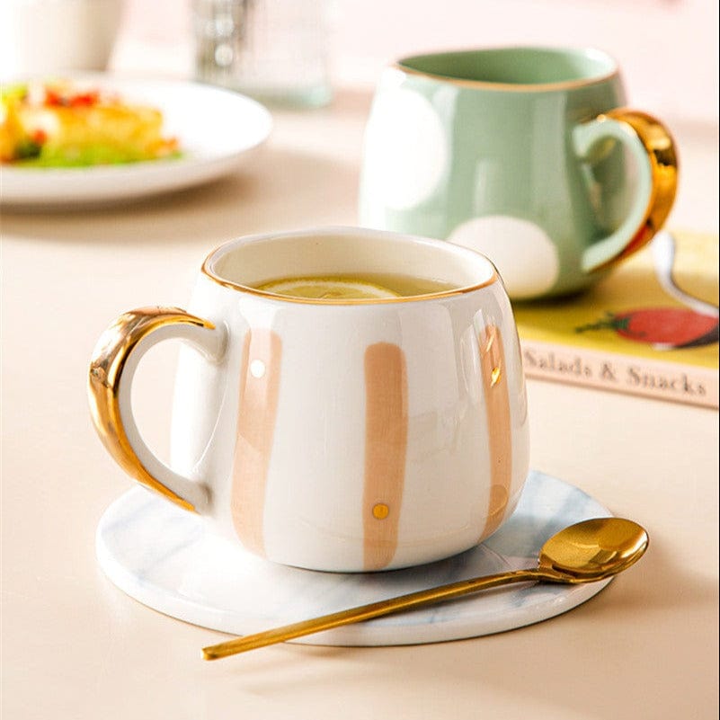 Pastel Breeze Coffee Mugs - Premium Mugs - Shop now at San Rocco Italia