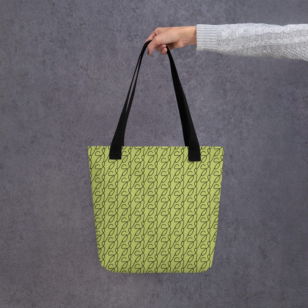 Olive Green Logo Tote Bag - Premium  - Shop now at San Rocco Italia