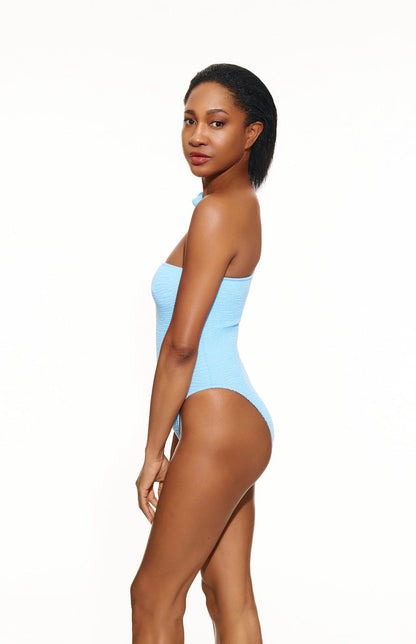 Penelope Tie Shoulder One Piece Swimsuit - Premium one piece swimsuit - Shop now at San Rocco Italia