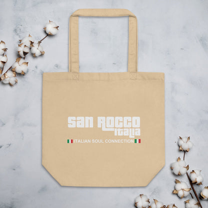 San Rocco Italia Soul Connection Eco Tote Bag - Made from 100% Organic Cotton - Premium  - Shop now at San Rocco Italia