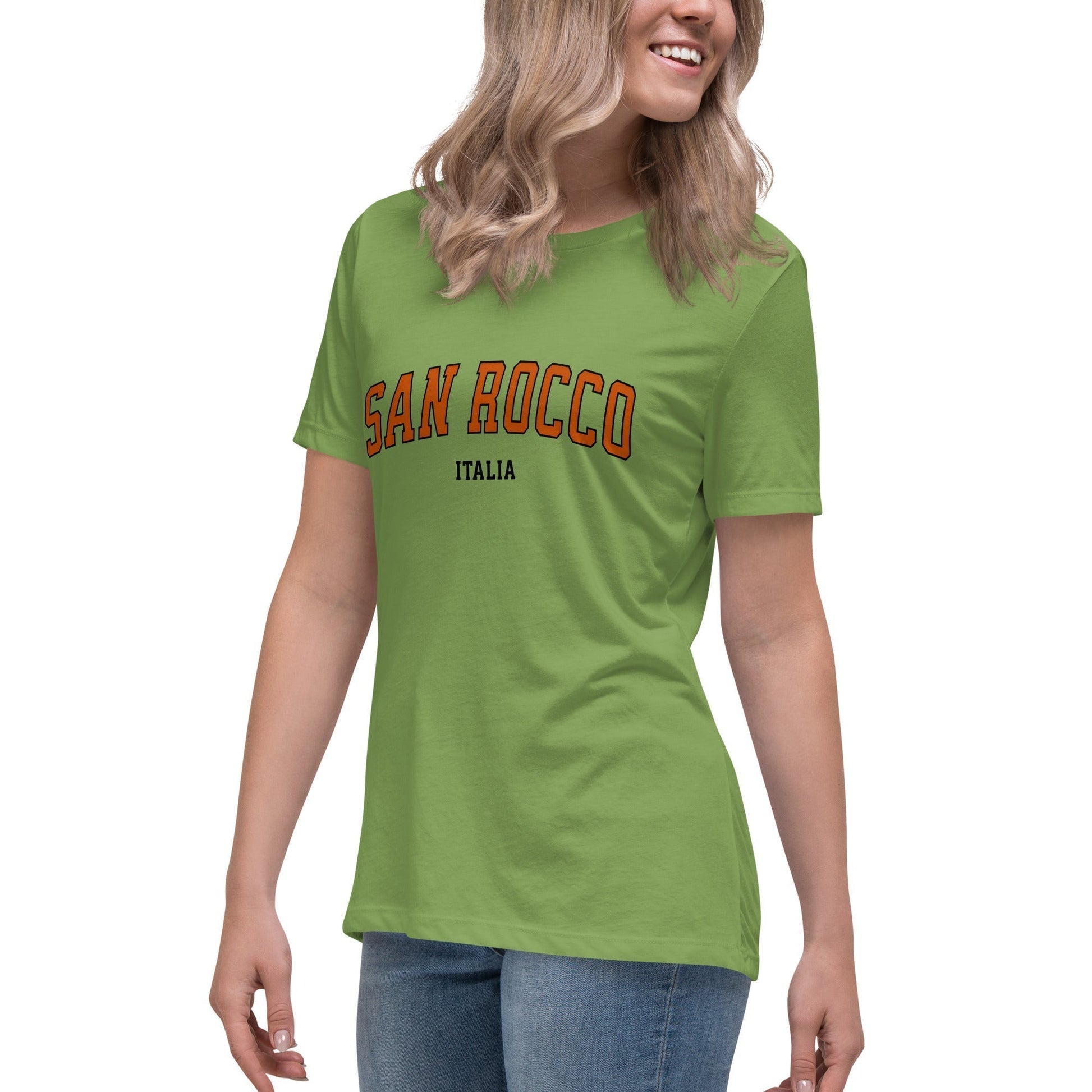 San Rocco Italia University Women's Relaxed T-Shirt - Premium  - Shop now at San Rocco Italia