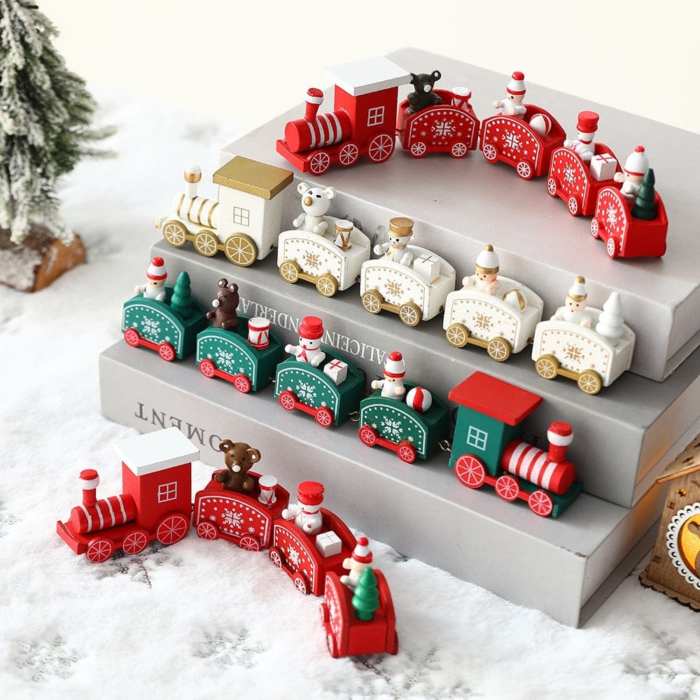 Wooden Train Christmas Decoration - Premium  - Just €16.95! Shop now at San Rocco Italia