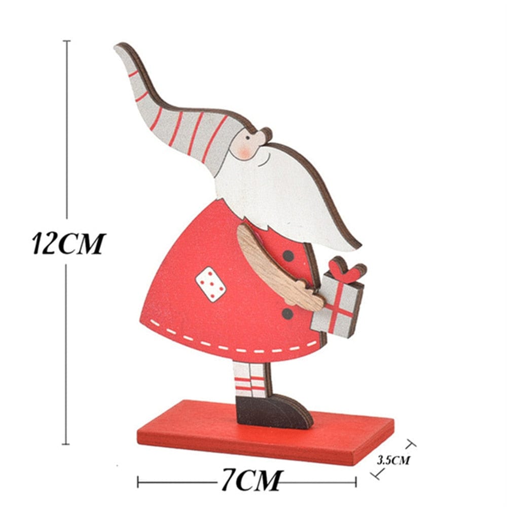 Wooden Train Christmas Decoration