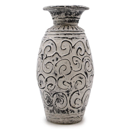 Swirls Lombok Ceramic Vase - Premium  - Shop now at San Rocco Italia