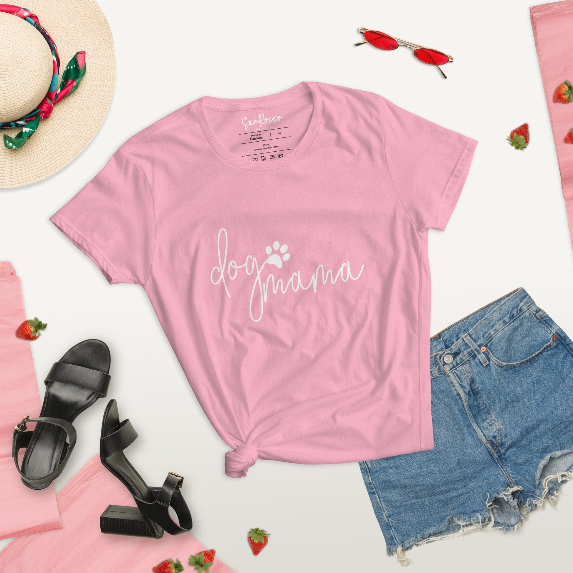 Dog Mama Women's Short Sleeve T-Shirt - Premium T-Shirts - Just €34.95! Shop now at San Rocco Italia
