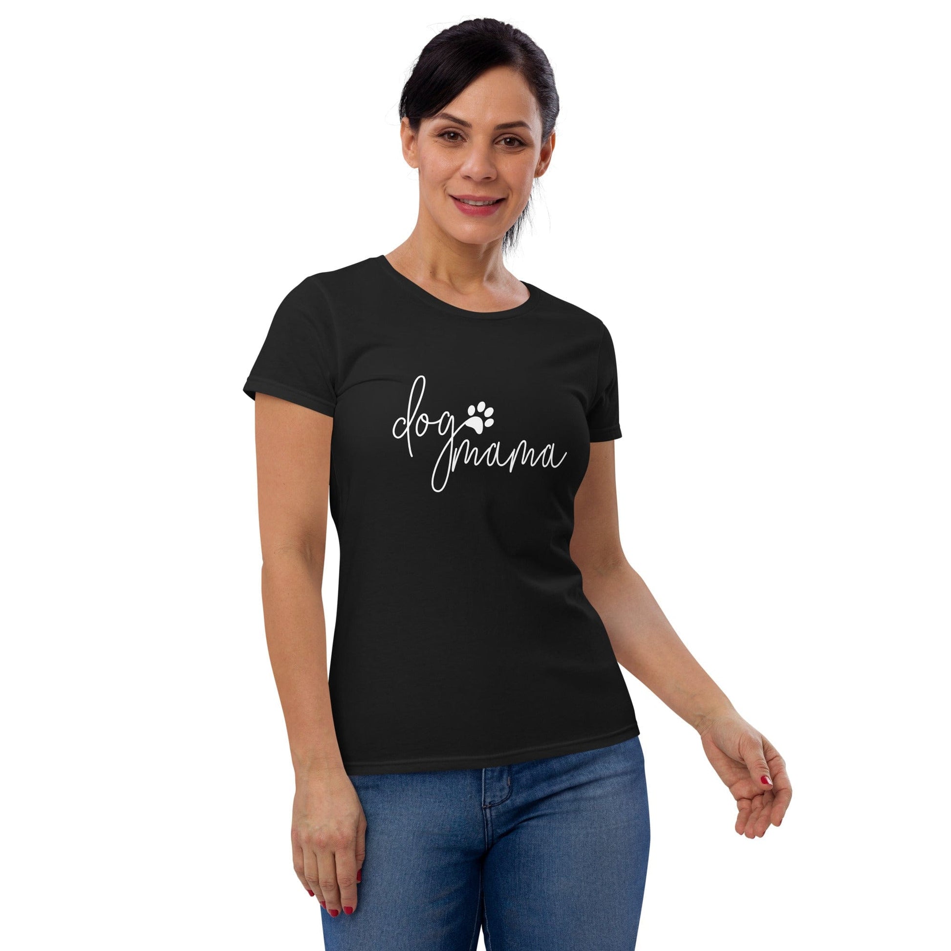 Dog Mama Women's Short Sleeve T-Shirt - Premium T-Shirts - Just €34.95! Shop now at San Rocco Italia