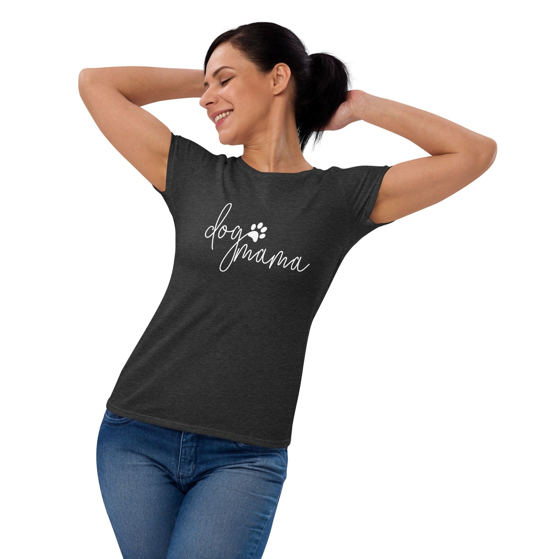 Dog Mama Women's Short Sleeve T-Shirt - Premium T-Shirts - Just €34.95! Shop now at San Rocco Italia