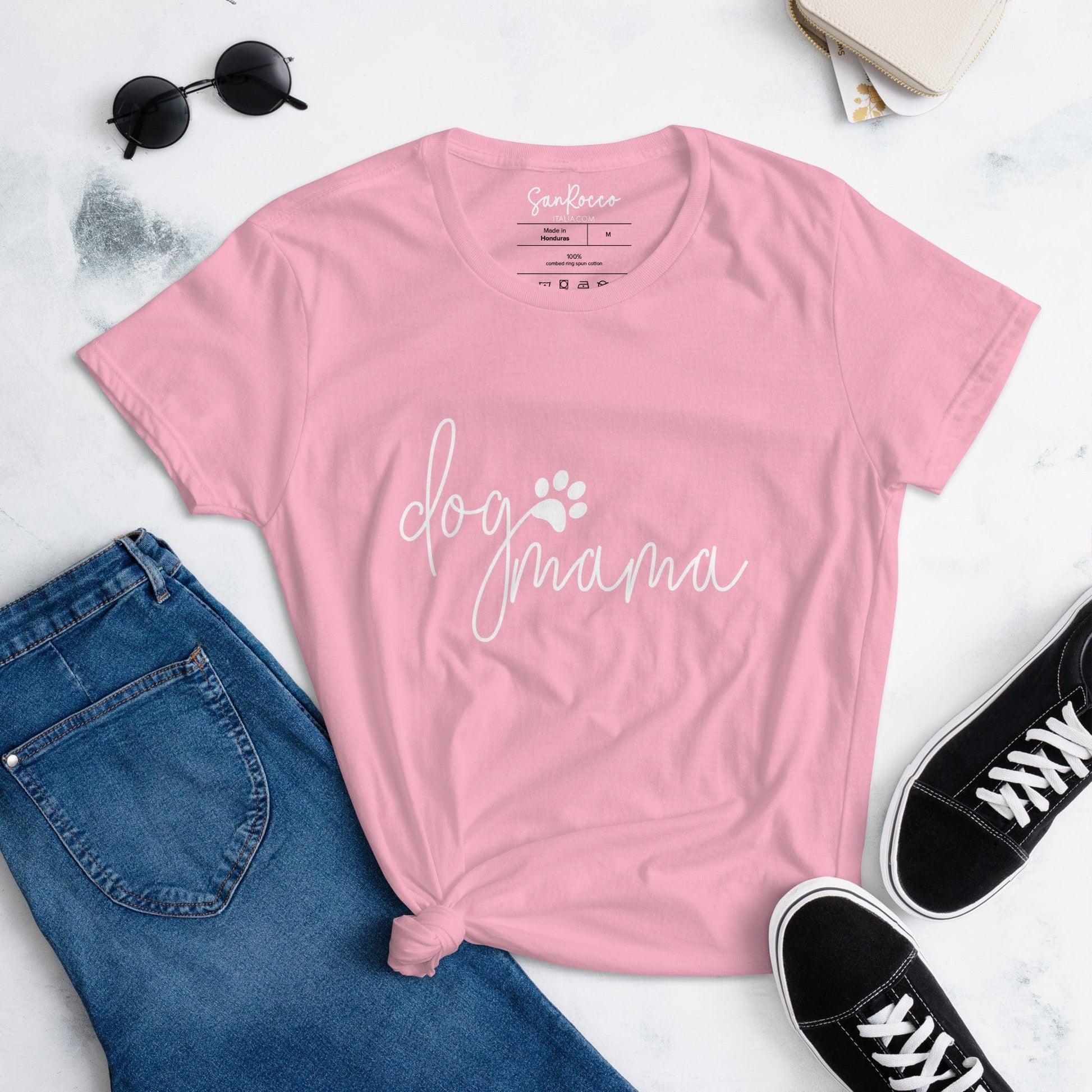 Dog Mama Women's Short Sleeve T-Shirt - Premium T-Shirts - Just €34.95! Shop now at San Rocco Italia
