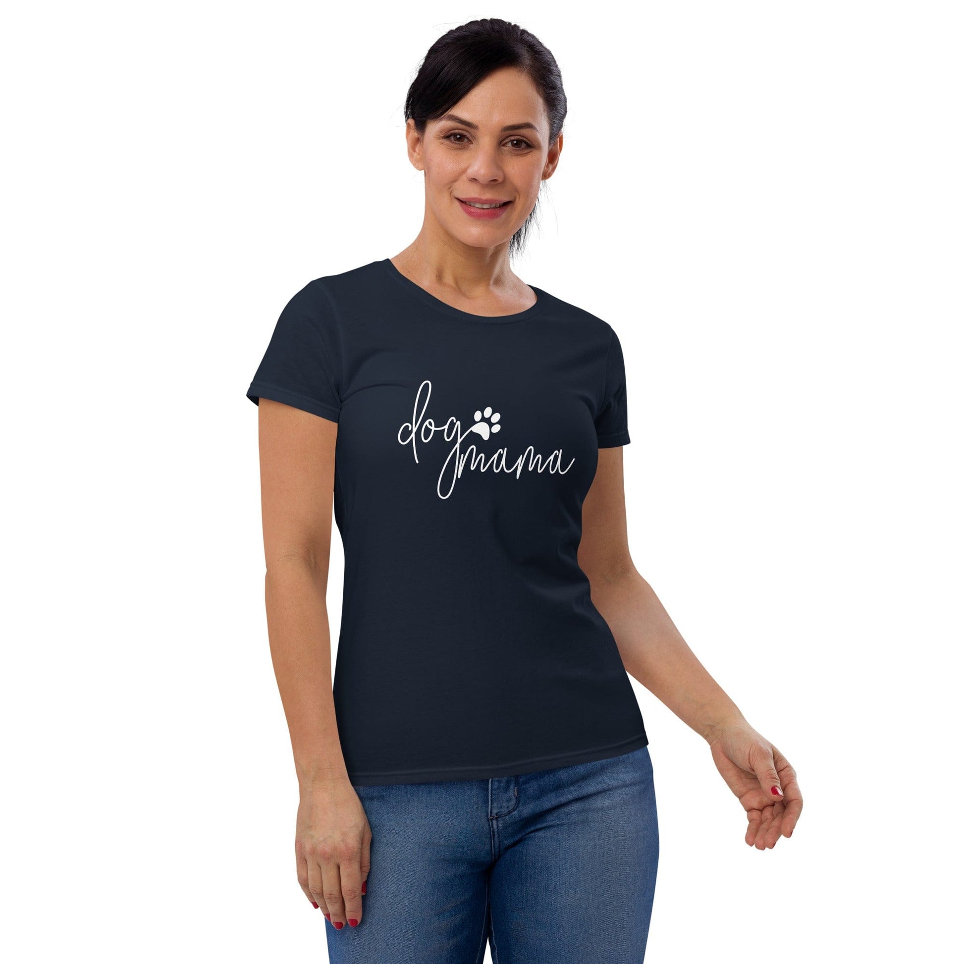 Dog Mama Women's Short Sleeve T-Shirt - Premium T-Shirts - Just €34.95! Shop now at San Rocco Italia