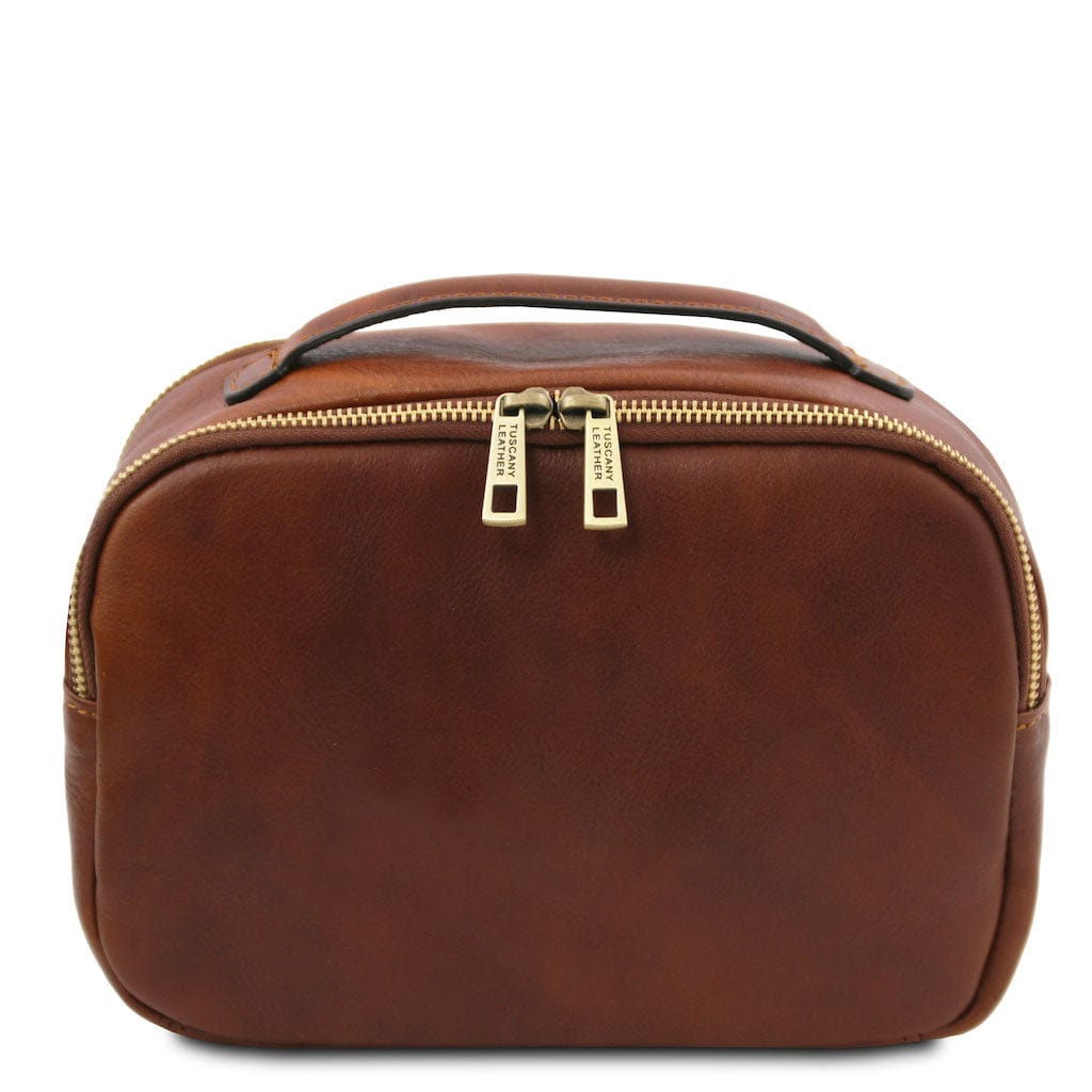 Marvin - Leather toiletry bag | TL142326 - Premium Travel leather accessories - Shop now at San Rocco Italia