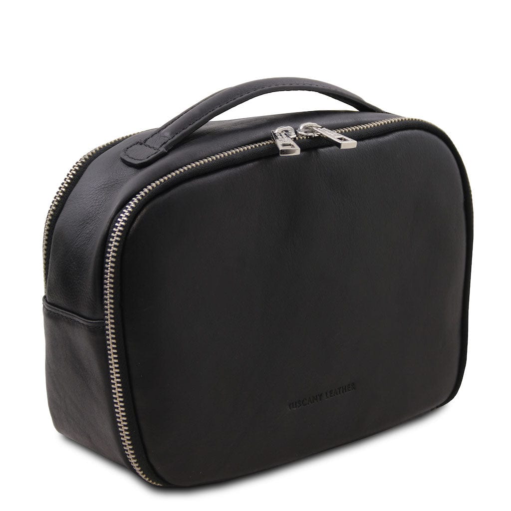 Marvin - Leather toiletry bag | TL142326 - Premium Travel leather accessories - Shop now at San Rocco Italia