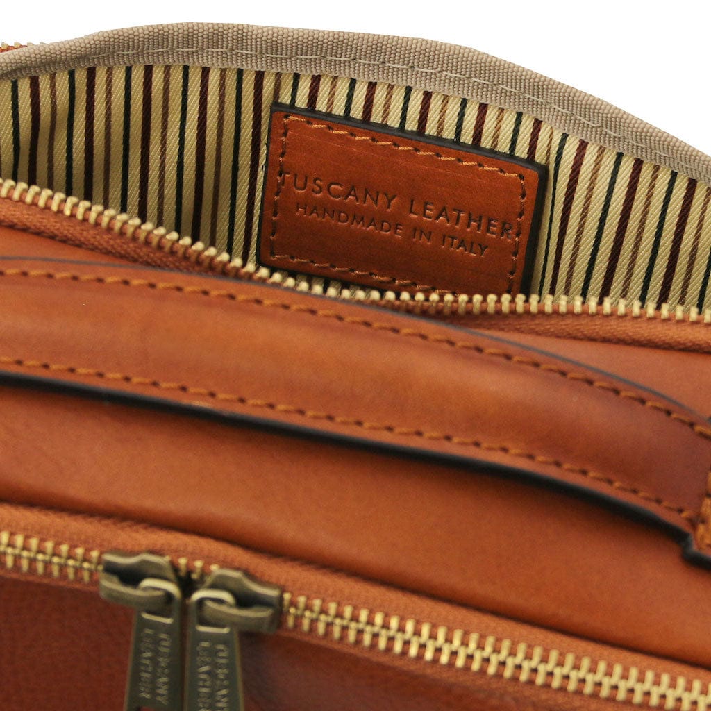 Marvin - Leather toiletry bag | TL142326 - Premium Travel leather accessories - Shop now at San Rocco Italia