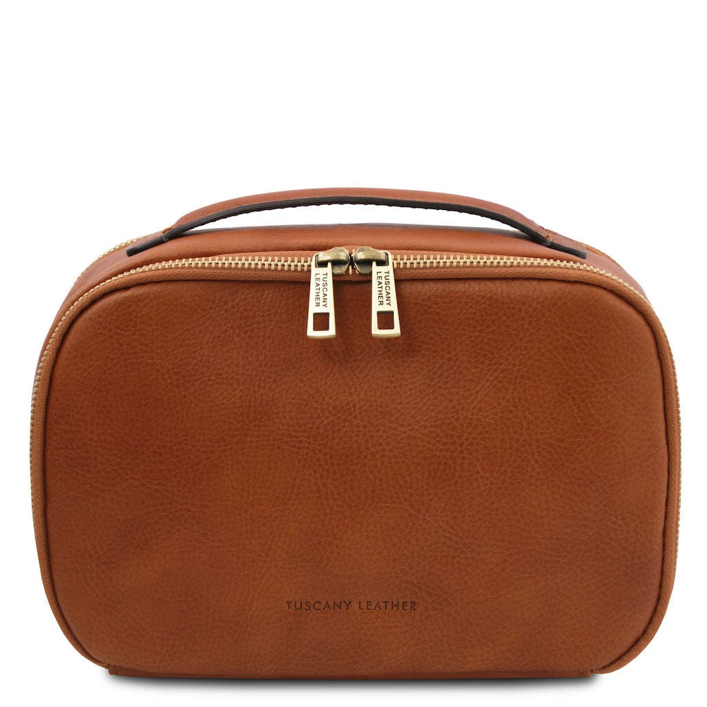 Marvin - Leather toiletry bag | TL142326 - Premium Travel leather accessories - Shop now at San Rocco Italia