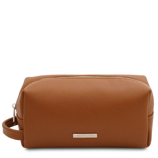 TL Bag - Soft leather toiletry bag | TL142324 - Premium Travel leather accessories - Just €54.90! Shop now at San Rocco Italia