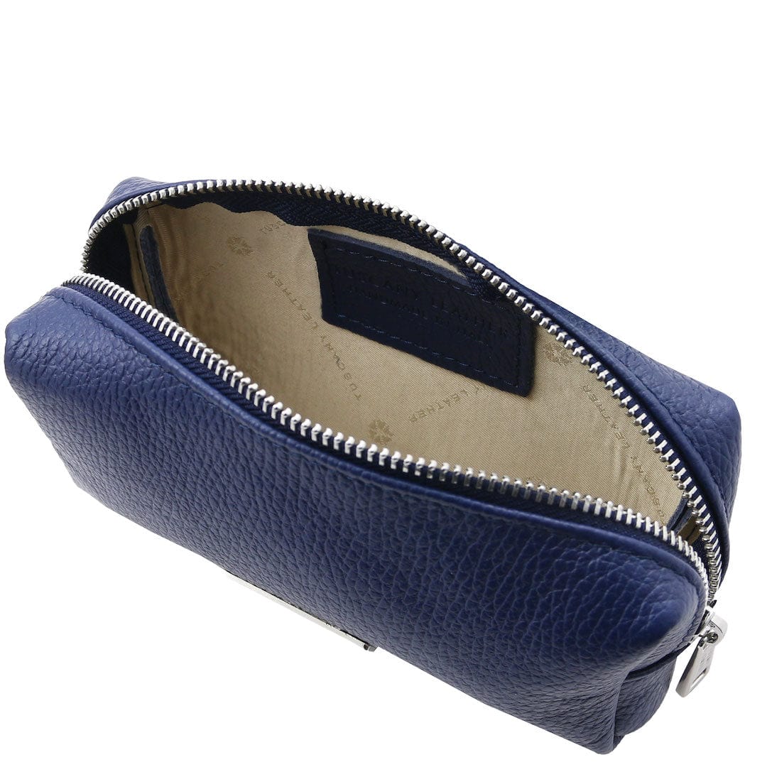 TL Bag - Soft leather toiletry case | TL142315 - Premium Travel leather accessories - Shop now at San Rocco Italia