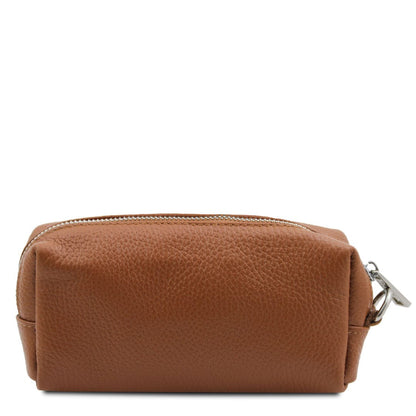 TL Bag - Soft leather toiletry case | TL142315 - Premium Travel leather accessories - Just €30.50! Shop now at San Rocco Italia