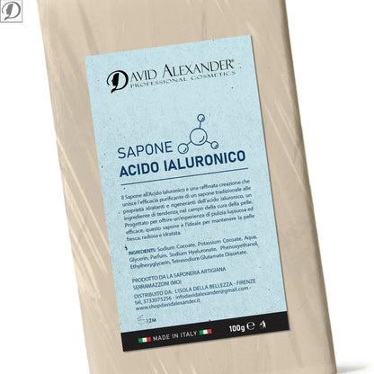 Sapone Vegetale all’Acido Ialuronico – Idratante e Delicato per Tutti i Tipi di Pelle