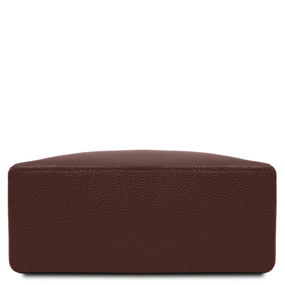 Leather handbags Scrigno - Soft leather vanity handbag | TL142484 San Rocco Italia