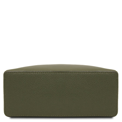 Leather handbags Scrigno - Soft leather vanity handbag | TL142484 San Rocco Italia