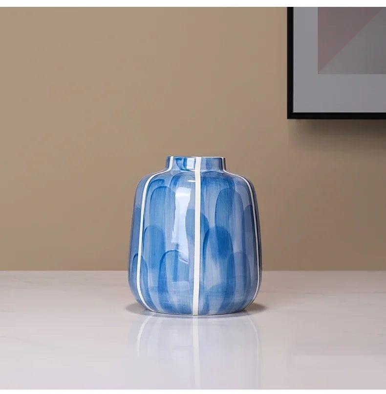 Serenity Flow Ceramic Flower Vase - Premium Ceramic vases - Shop now at San Rocco Italia