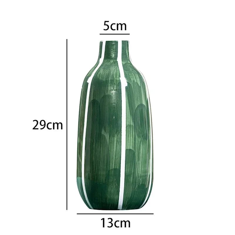 Serenity Flow Ceramic Flower Vase - Premium Ceramic vases - Shop now at San Rocco Italia