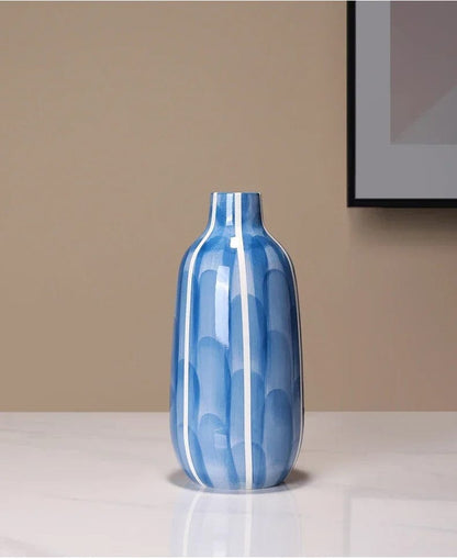 Serenity Flow Ceramic Flower Vase - Premium Ceramic vases - Shop now at San Rocco Italia